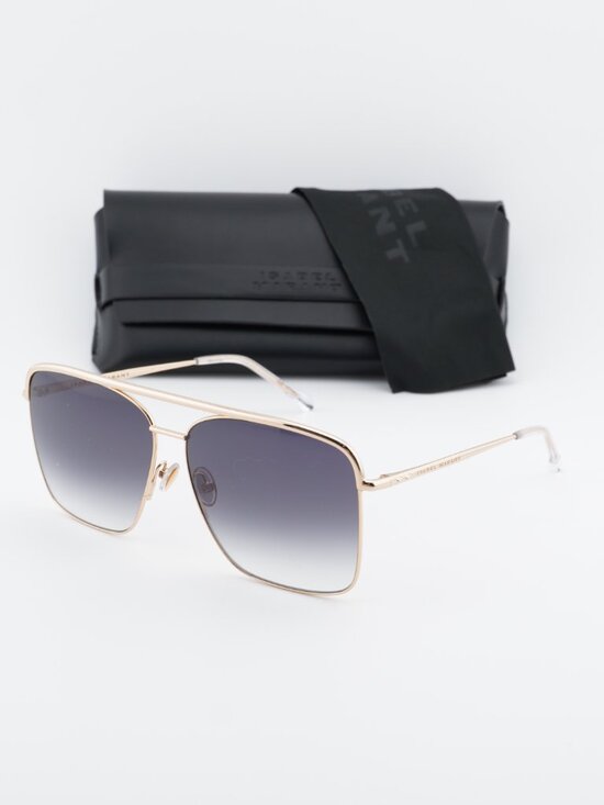 Isabel Marant IM 0118/S 0000 9O Square Sunglasses - Gold / Grey